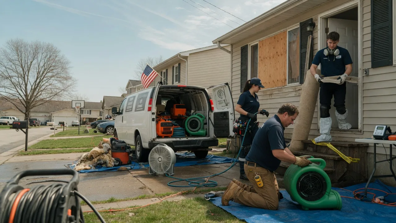 Water Damage Restoration in Melville, LA near me